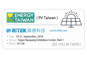 2018 Energy Taiwan (PV Taiwan), Welcome to visiting us.