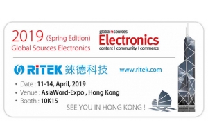 2019 Global Sources Electronics (Spring Edition), welcome to RITEK booth!