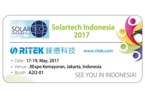 2017 Solartech Indonesia, Welcome to RITEK booth!